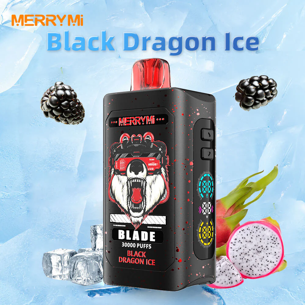 MerryMi 30000 buchów Ice Smoczy owoc i Jeżyny