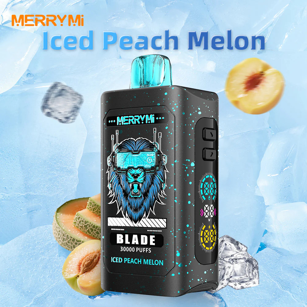 MerryMi 30000 buchów Mrożony Melon i Brzoskwinia