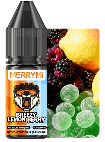 E-LIQUID Odświeżająca Cytryna i Jeżyna